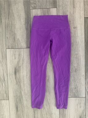 Purple lululemon align leggings